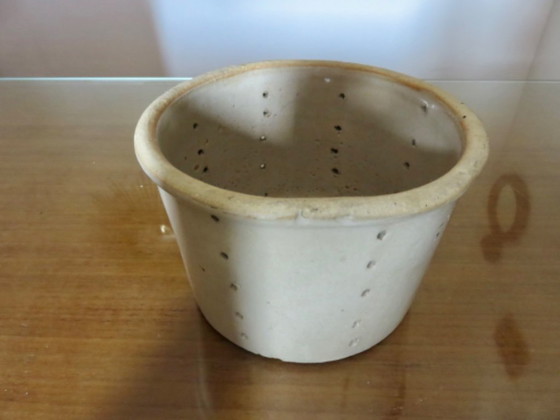Stampo per formaggio antico XXL in gres smaltato, 1900 – Oggetti decorativi, Ceramic (photo 5 of 12)