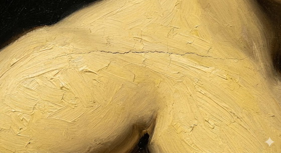 Image 1 of Grandmaster OIL ON CANVAS - "Young Spaniard" (Leo Van Baelen, 117 x 94 cm