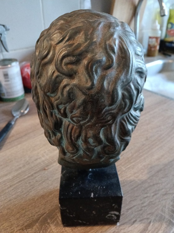 Image 1 of Bronze bust of Alexander the Great