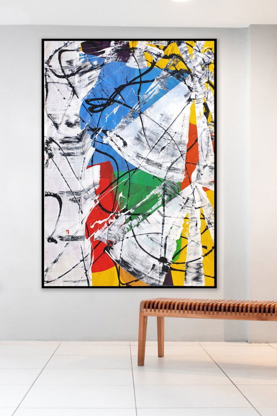 Jürgen Angeler - Playful Dynamics - XXL – Paintings & Drawings, Canvas (photo 18 of 28)