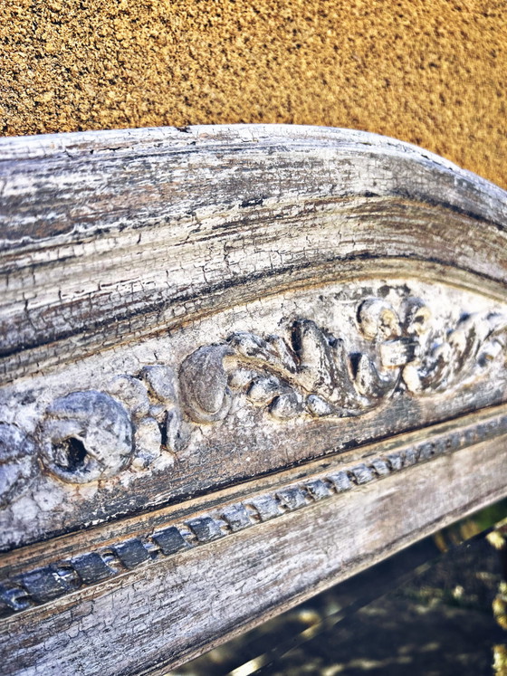 Image 1 of Napoleon III trumeau spiegel – Toscaanse patina