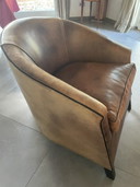 Fauteuils en cuir
