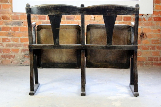 Image 1 of Sièges de cinéma vintage, années 1930, lot de 2