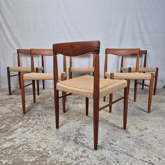 H.W. Klein, Bramin vintage Danish chairs 60's Mid Century – Chairs and lounge chairs, Scandinavian (photo 10 of 24)
