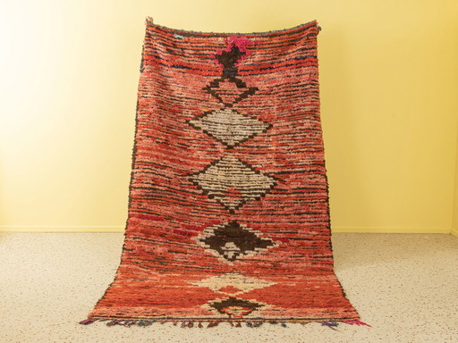 Rehamna vintage, tapis berbère, 158 X 290 cm