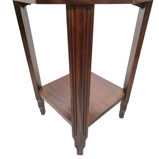 French Art Deco mahogany side table, circa 1920/30