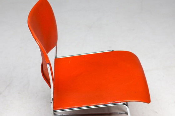 Image 1 of L'iconica sedia 40/4 di David Rowland, prodotta da OF USA.
