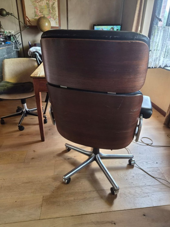 Fauteuil Giroflex Karl Dittert – Chaises pivotantes, Aluminium, Wood (photo 3 of 8)
