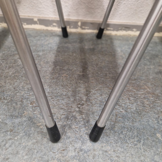 Image 1 of Juego de 3 sillas Gispen recién tapizadas.