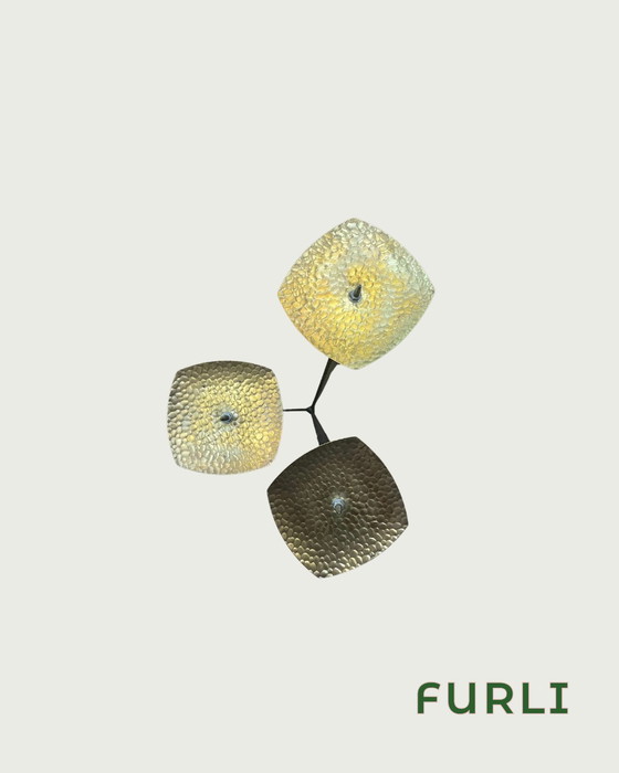 Image 1 of Skulpturaler Bodenleuchter aus den 60er Jahren / Brutalismus