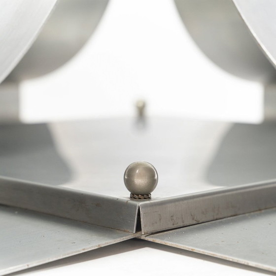 Tavolino da caffè di François Monnet per Kappa, 1970 – Tavolini da caffè, Glass, Metal (photo 8 of 13)