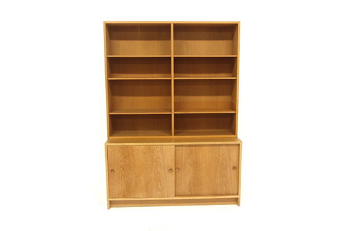 Scandinavian oak bookcase "Öresund", Børge Mogensen, Sweden, 1960