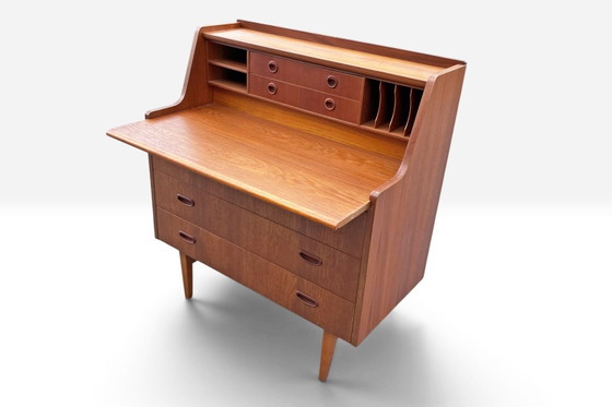 Gunnar Nielsen Tibergaard Secretary Desk – Danish Mid-Century Design – Wood (photo 14 of 15)