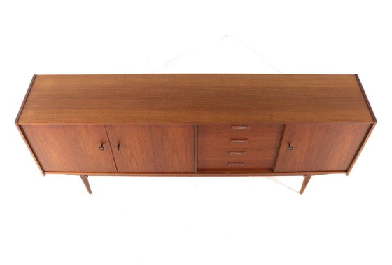 Buffet vintage en teck | 208 cm restauré – Buffet bas, Wood (photo 12 of 15)