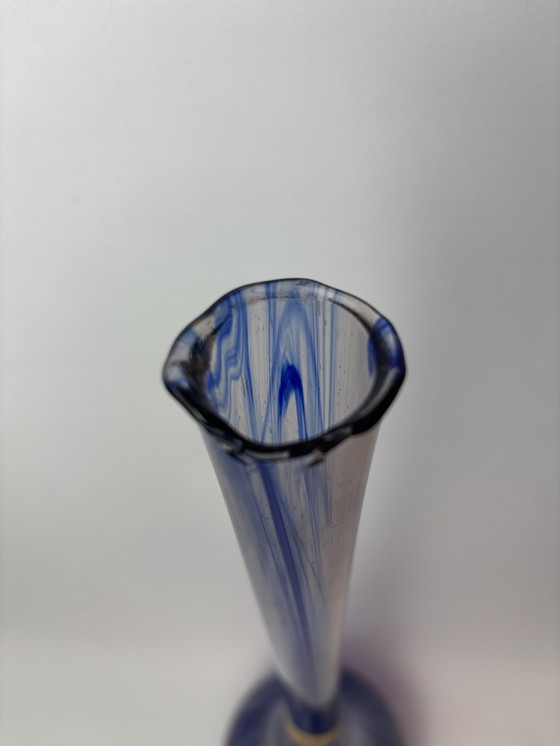 Image 1 of Mundgeblasene französische Vase – Verrerie de St. Just (1950-