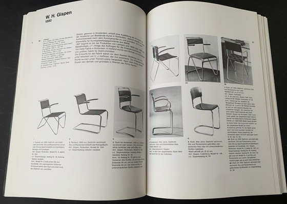 Image 1 of Sedia in tubolare d'acciaio attr. W.H.Gispen