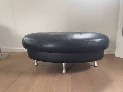 Pouf en cuir Artanova