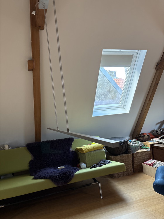 Image 1 of LED (8x) dining table pendant lamp made of brushed aluminum