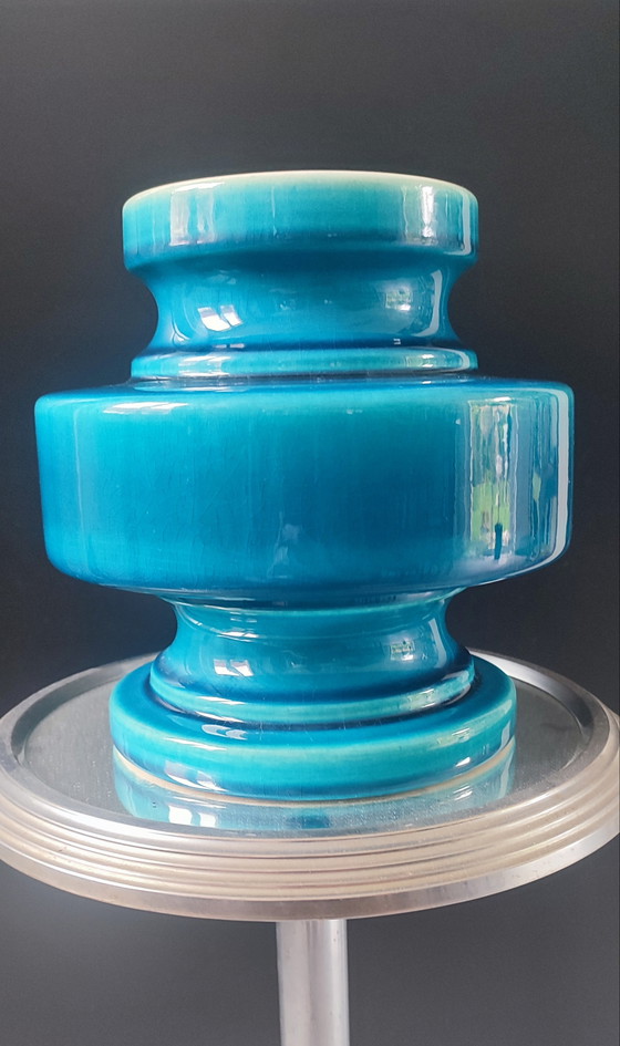 Image 1 of Cari Zalloni vase for Steuler Space Age design, 60s/70s