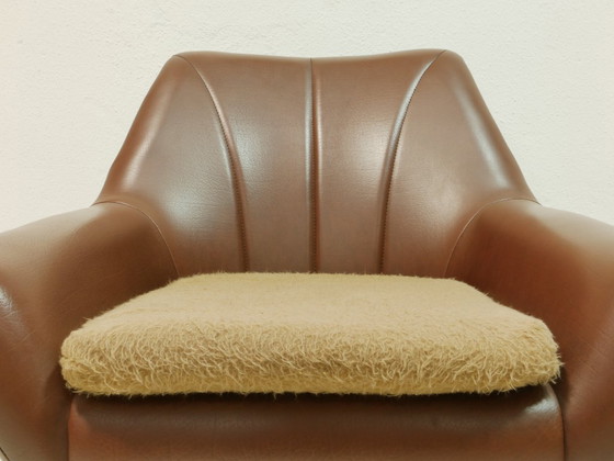 Image 1 of Vintage swivel chair from the 1970s, lounge chair, cocktail chair, Mid Century Modern