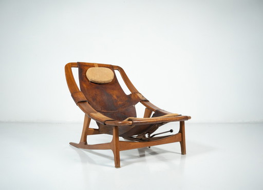 Lounge Chair Holmenkollen By Arne Tidemand Ruud, Norway, 1960S