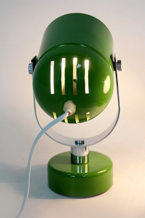 Image 1 of Lampes vertes de style Mid-Century par Stanislav Indra, années 1970, lot de 2