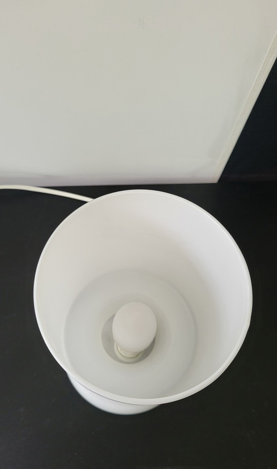 Image 1 of Lampada da tavolo vintage Ikea Lykta bianca.