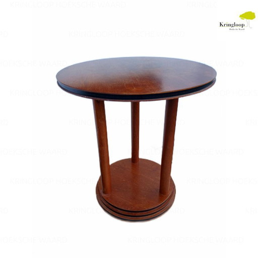 Tavolino laterale in stile Art Déco / Mid-Century Modern