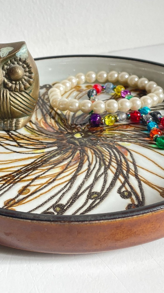 Image 1 of Vassoio portaoggetti in ceramica vintage Royal Copenhagen