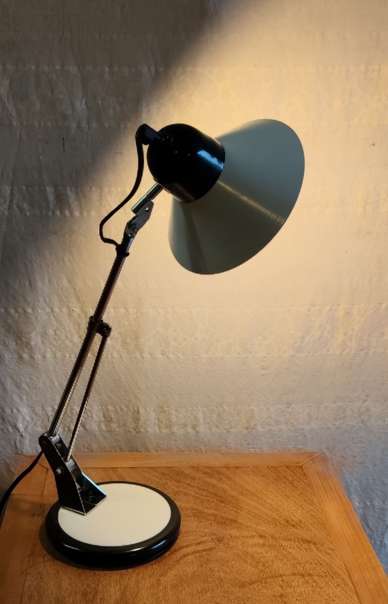Lampe de bureau articulée par Aluminor (Fr.) - années 89 – Métal (photo 4 of 8)