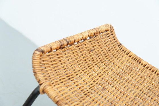 Image 1 of Rattan stool by Gian Franco Legler (1950s)