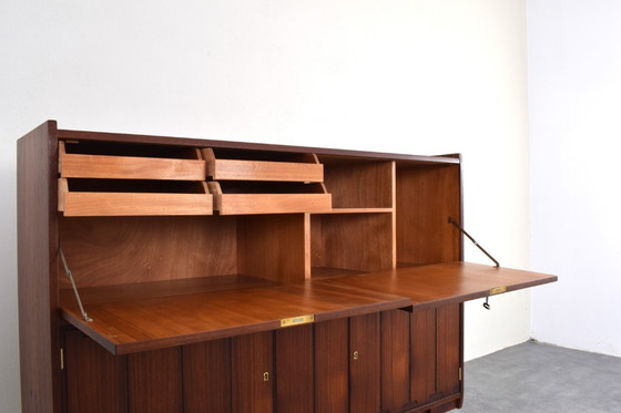 Image 1 of Mid-Century Norwegian Teak Highboard, 1960s.