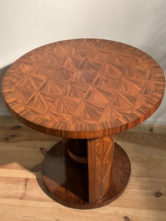 Image 1 of Art Deco Bijzettafel in Pallisander Fineer