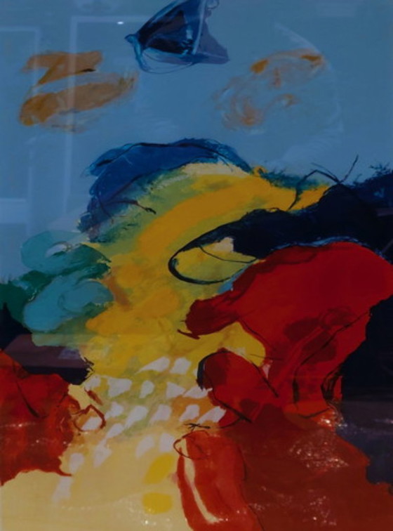 Image 1 of Henk van Vessem 'the afternoon' screen print