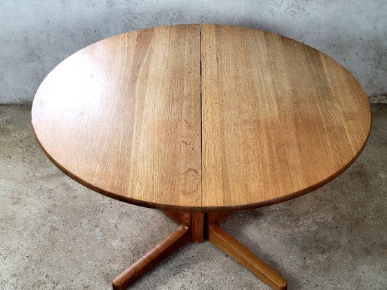 Image 1 of RY Møbler RY35 extendable dining table in solid oak, 1979