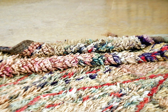 Image 1 of Tappeto bouaad marocchino dai toni tenui 392 x 188 cm 