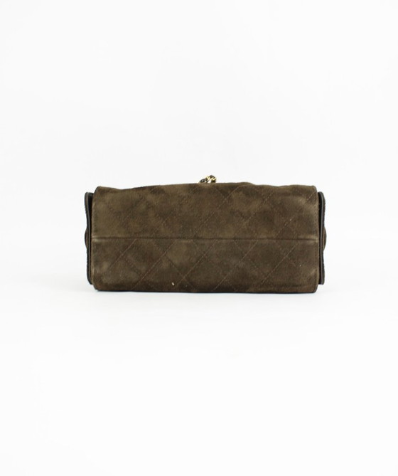 Image 1 of Chanel 25 Mini Bag Brown Suede