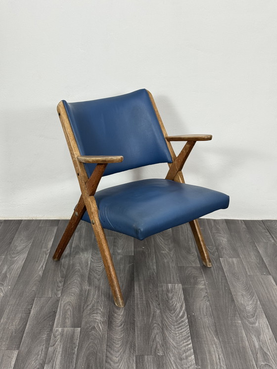 Image 1 of Fauteuil Dal Vera, design des années 1960, antiquités modernes