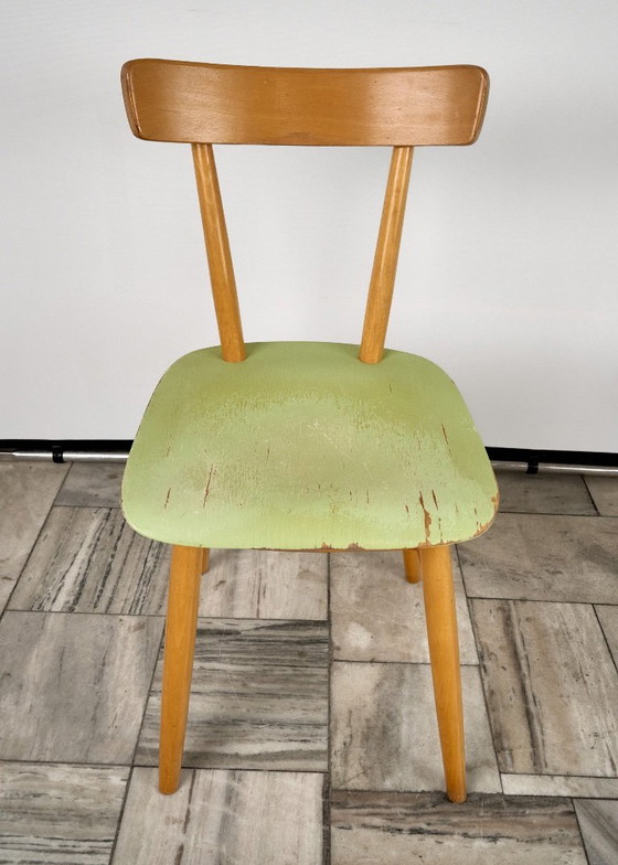 Set di 2 sedie in faggio, anni '60, Cecoslovacchia – TON, Sedie da pranzo, Wood (photo 12 of 14)