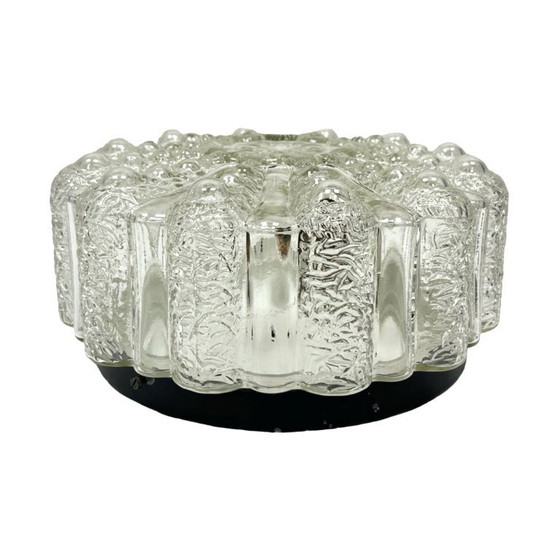 Image 1 of Plafondlamp Sirius, ontworpen door Helena Tynell, Glashütte Limburg, Duitsland, jaren 70.