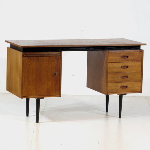 Vintage Mid - Century Desk in Teak, 1960s