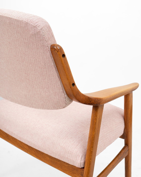 Image 1 of Scandinavian Armchair Made Of Beech