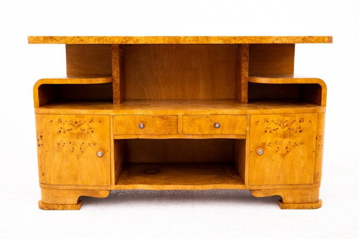 Commode Art déco, Pologne, années 1950.