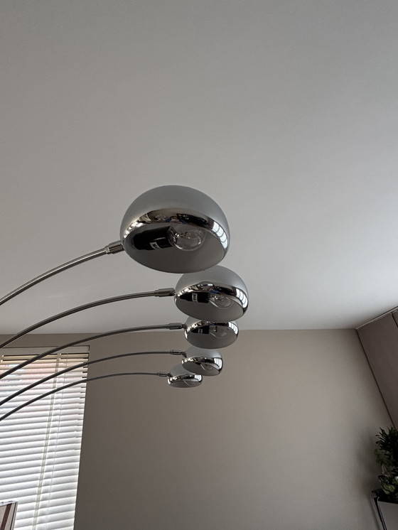 Image 1 of Lámpara de techo plateada