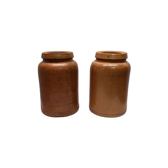 Image 1 of Vecchi barattoli per conserve di Krumeich, circa 1890-1940