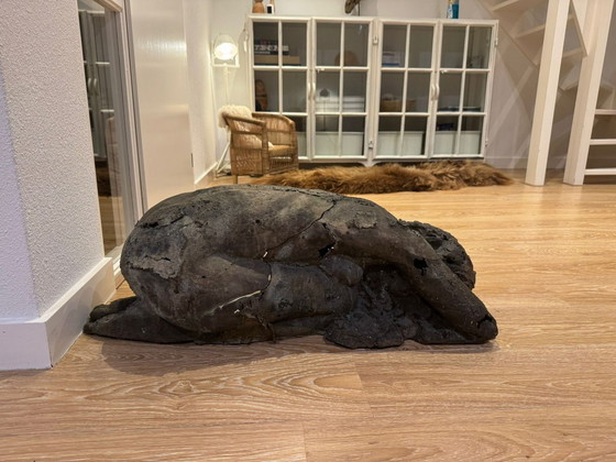 Image 1 of Bronzestatue von Weesel Bezemer, einzigartiges Werk