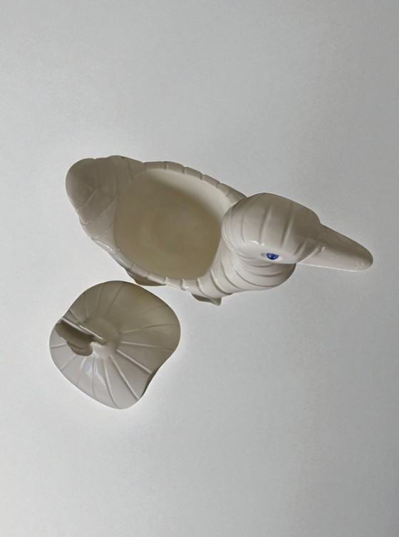 Image 1 of White duck from the 1970s, designed by Claude Gourret
