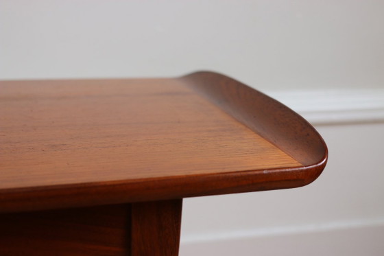 Vintage Scandinavische teakhouten salontafel, 1960 – Wood (photo 8 of 11)