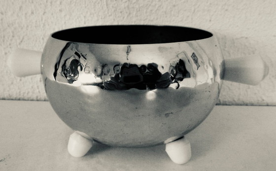 Image 1 of Een vintage "Ever-Hot" theeset, geproduceerd door Perry, Bevan en Co. (PBB). 