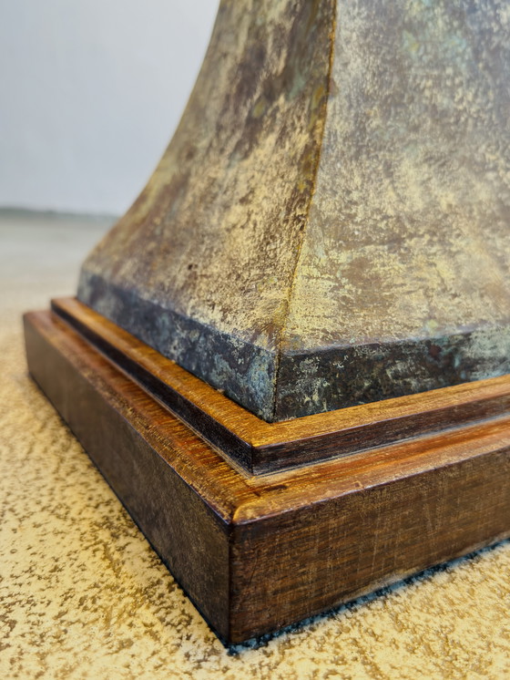 Image 1 of BRONZE-BODENLAMPE VON STEWART ROSS JAMES FÜR HANSSEN LIGHTING, VEREINIGTE STAATEN, 1960er Jahre